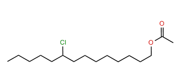 9-Chlorotetradecyl acetate